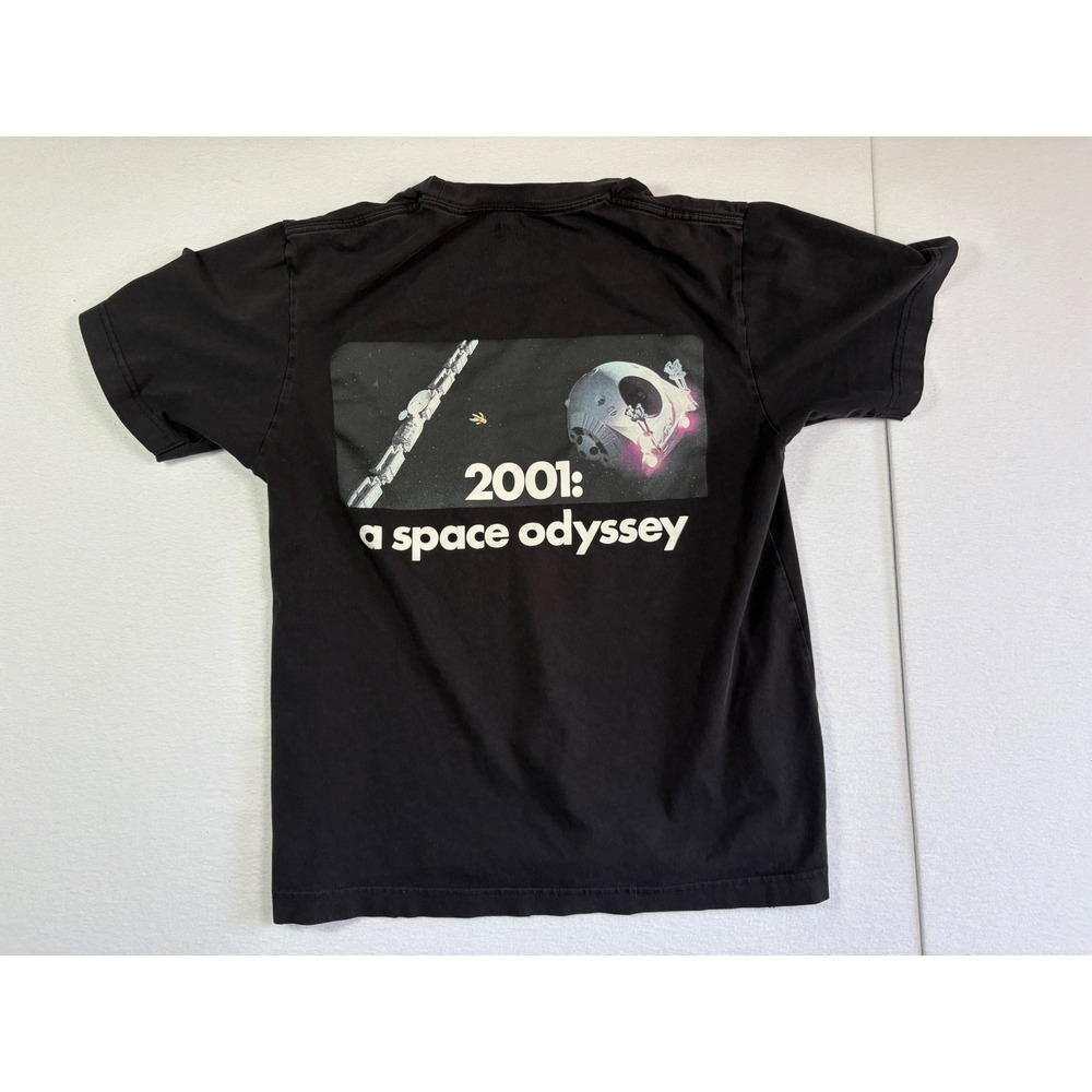 Uniqlo UT 2001 A‎ Space Odyssey HAL 9000 Graphic T-Shirt Mens XS Black Sci-Fi